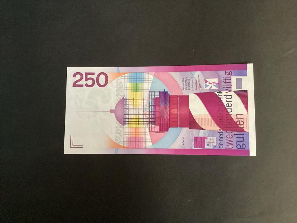 250 gulden 1985 vuurtoren PR, Ophalen of Verzenden, 250 gulden