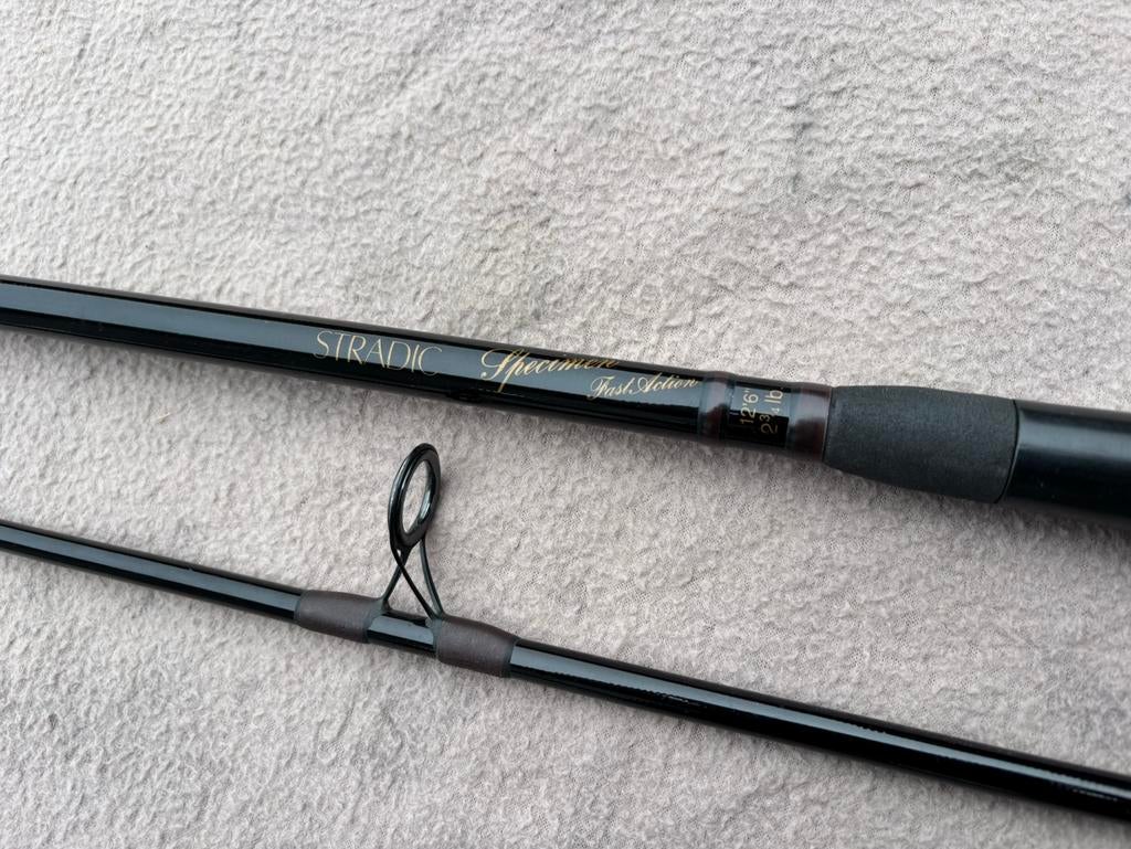 Shimano stradic specimen fast action 12.6ft 2.75lbs hengel, Ophalen, Gebruikt, Werphengel
