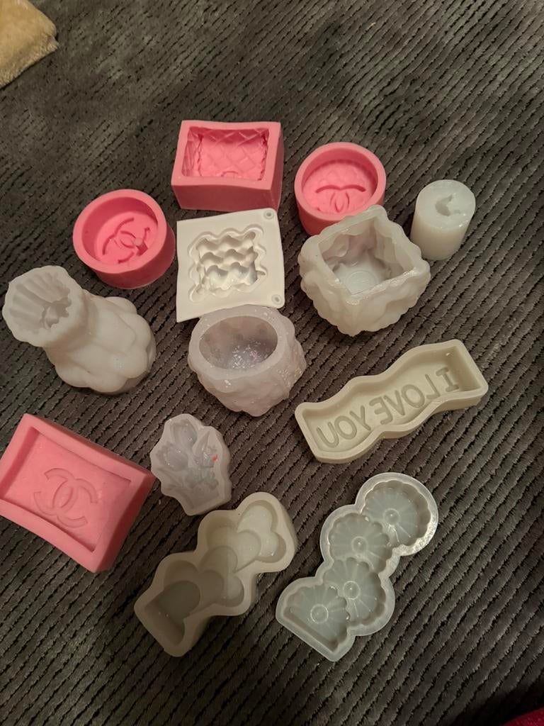 Kaars mallen, Ophalen, Nieuw