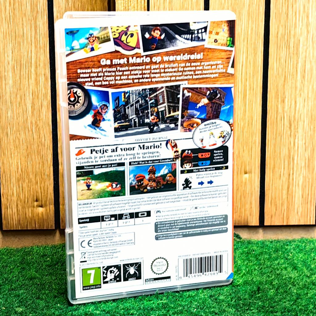 Super Mario Odyssey Nintendo Switch Game, Nintendo, Zo goed als nieuw, Support@nintendo.com, 11-1 Hokotate-cho, Kamitoba, Minami-ku
Kyoto 601-8501
Japan