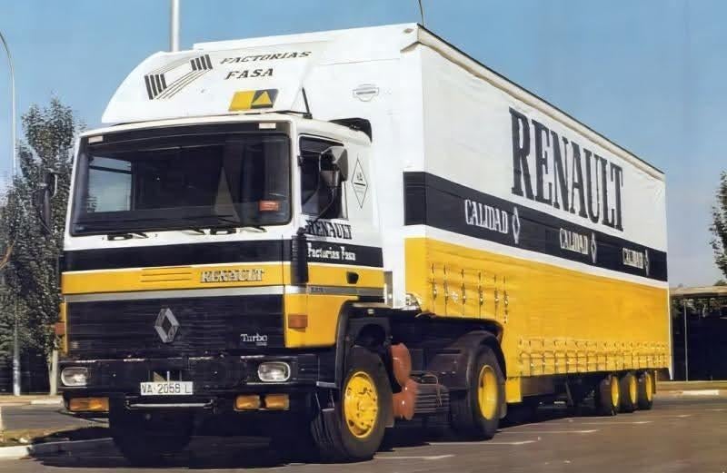 Renault D 38 T 1983 Spaanse uitgave 37 cm lang, Ophalen of Verzenden, Auto, Overige merken