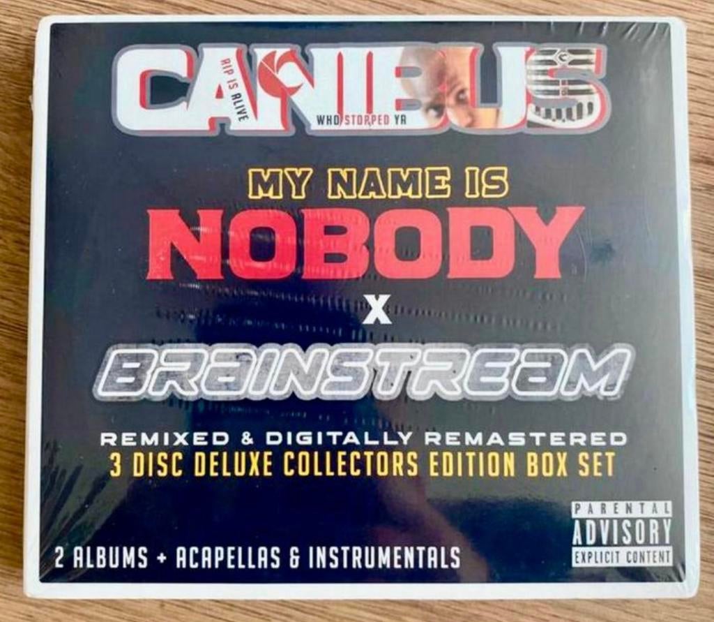 3cd’s: Canibus - My Name Is Nobody / Brainstream *SEALED*, Ophalen of Verzenden, 2000 tot heden, Nieuw in verpakking