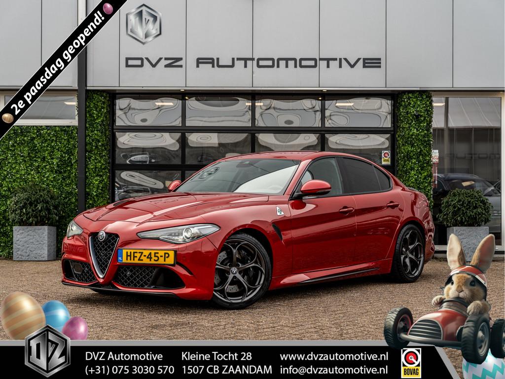 Alfa Romeo Giulia 2.9 V6 Quadrifoglio | H/K Sound | Carbon |, Automaat, Achterwielaandrijving, Gebruikt, Met garantie (alle)