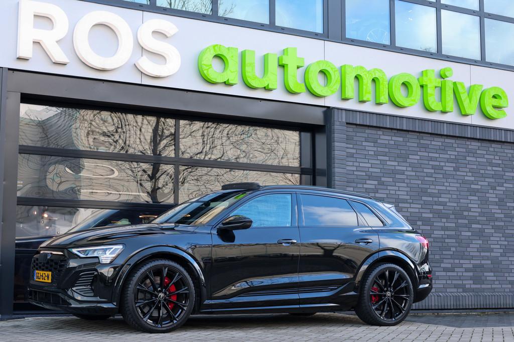 Audi Q8 e-tron S quattro SQ8 115 kWh | BTW | NAP | PANO | B&, Auto's, Audi, Automaat, 2625 kg, Zwart, 504 pk