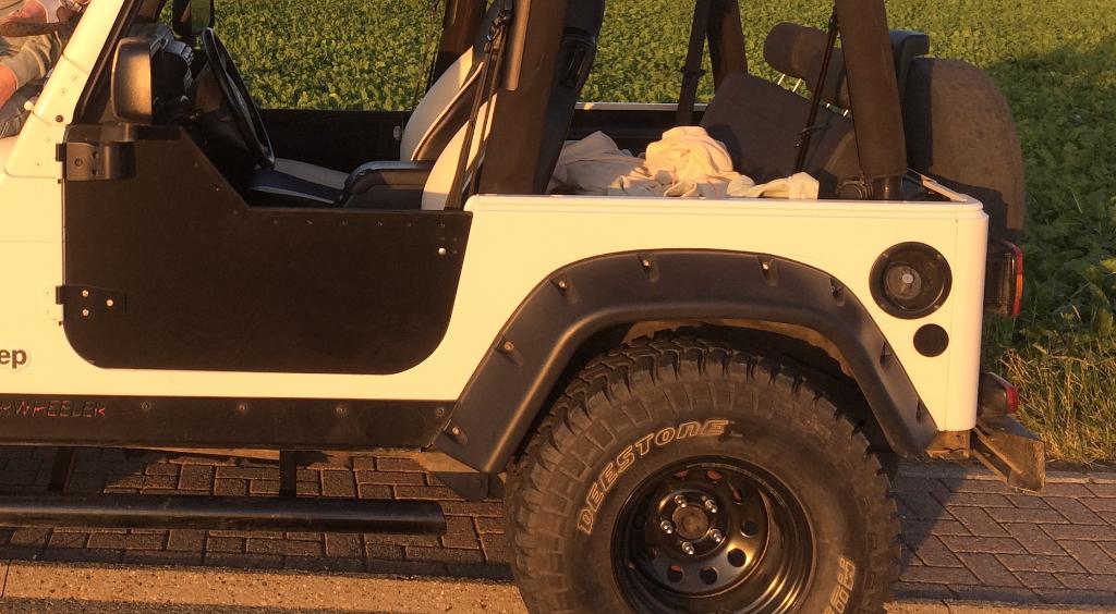 JEEP  Wrangler halve deuren (DIY), Auto-onderdelen, Jeep, Gebruikt, Ophalen of Verzenden, Voor