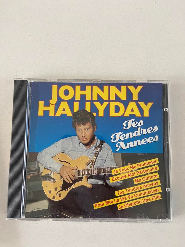 Johnny Hallyday - Les Tendres Annees, Ophalen of Verzenden, Gebruikt