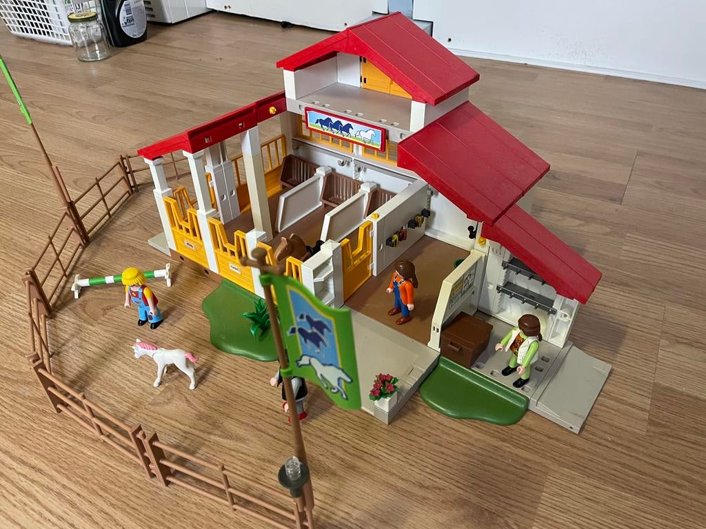 Playmobil 4190 paardenmanage, Ophalen of Verzenden, Gebruikt, Complete set