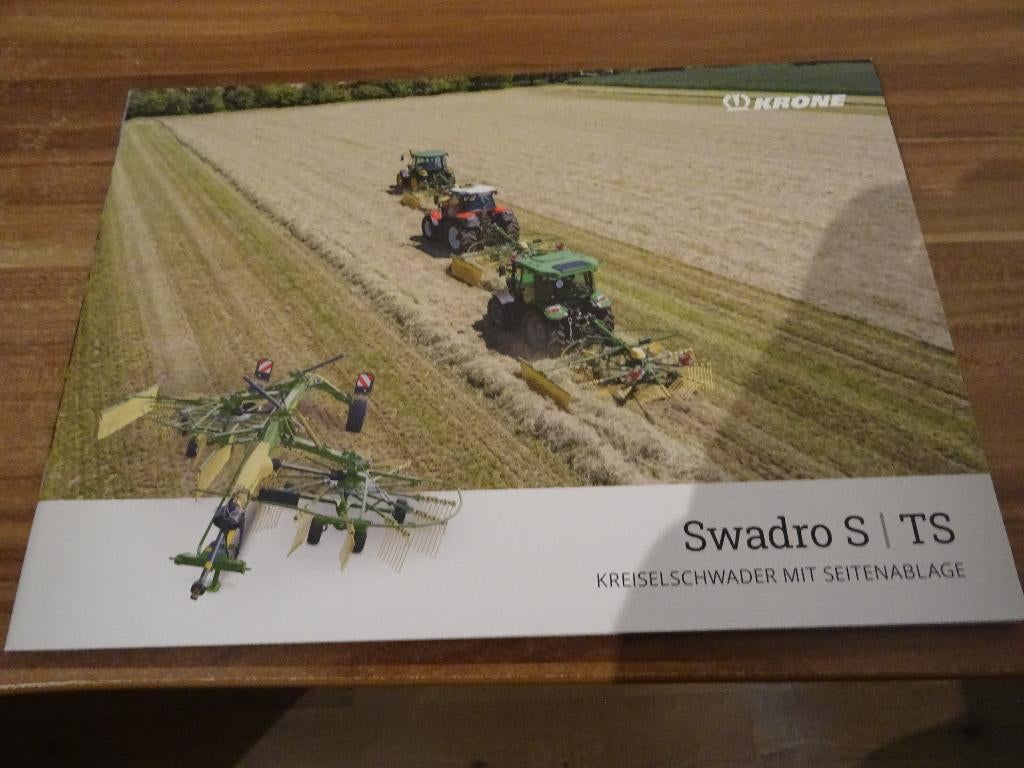 Krone harken folders, Ophalen of Verzenden, Nieuw, Folder