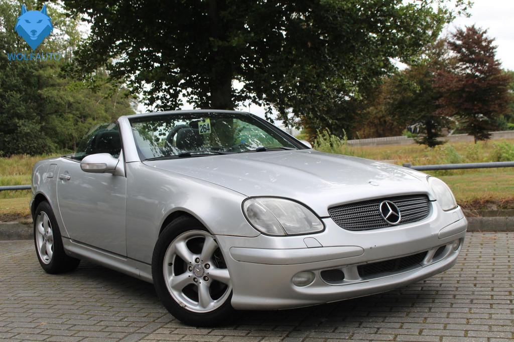 Mercedes-Benz SLK 200 Airco, Stoelverwarming AUTOMAAT, Auto's, Oldtimers, 1998 cc, Zwart, Overige kleuren, Mercedes-Benz
