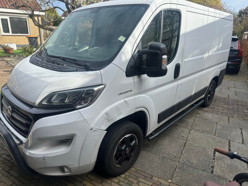 Fiat Ducato GB 30 2.3 MJ 130pk L1h1 300/3000 2019 Wit, Auto's, Voorwielaandrijving, Wit, Origineel Nederlands, 1835 kg