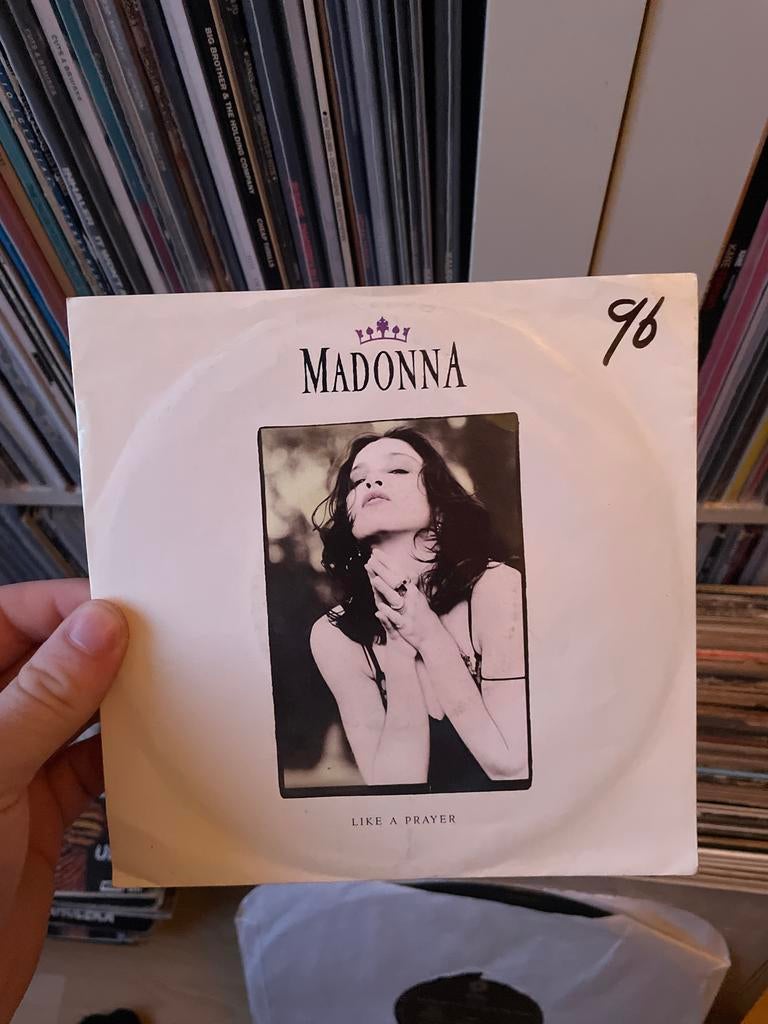 Madonna - Like a Prayer 7" Vinyl Single (1989), Cd's en Dvd's, Vinyl Singles, Ophalen of Verzenden, Gebruikt