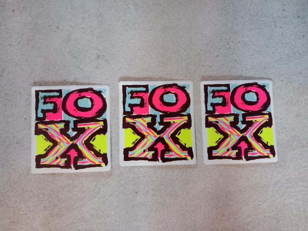 Fox Racing Stickers, Ophalen of Verzenden