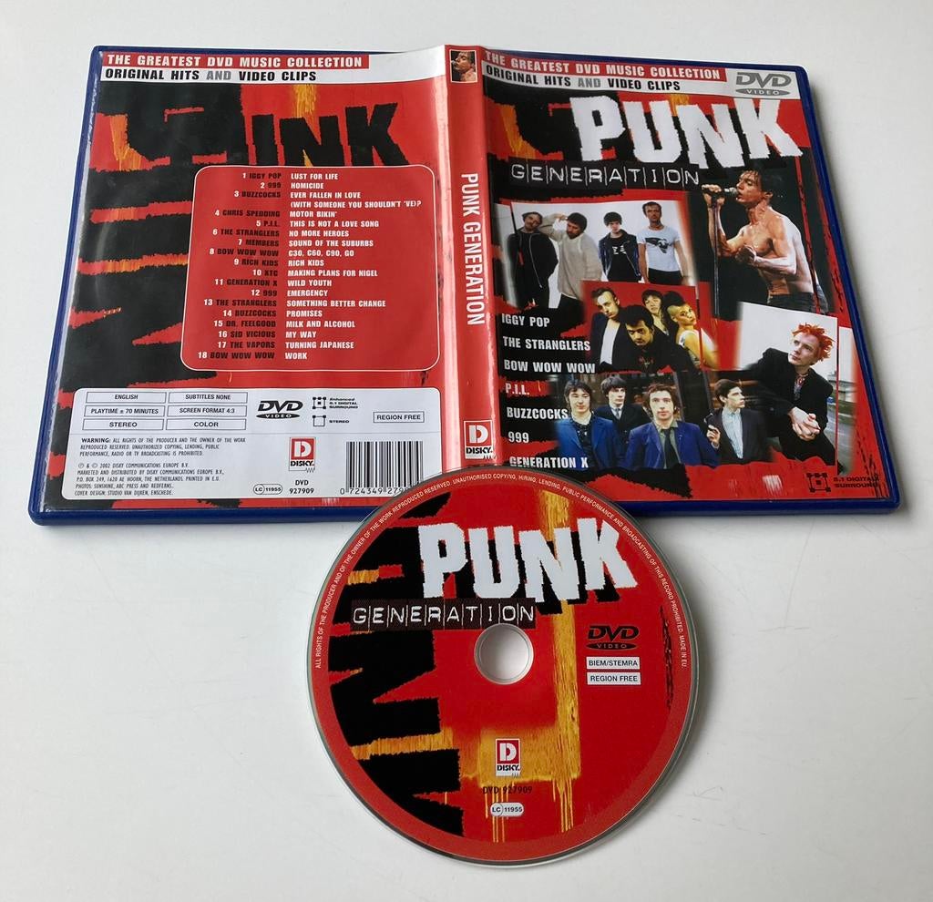 Punk Generation, Cd's en Dvd's, Dvd's | Muziek en Concerten, Vanaf 16 jaar, Ophalen of Verzenden, Zo goed als nieuw
