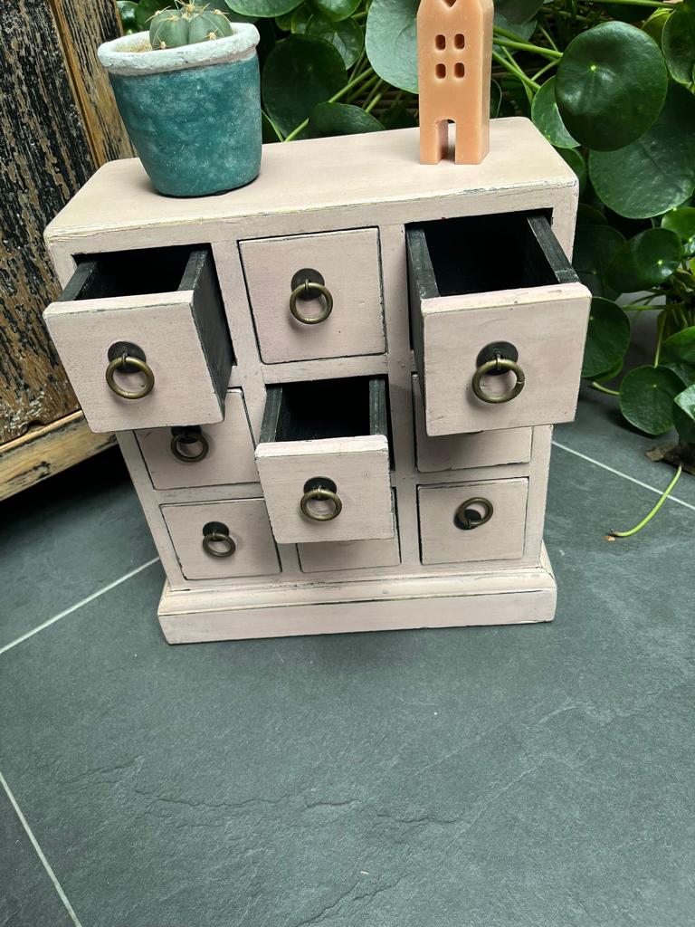 chinees ladekastje chinese medicijnkastje handwerk kastje, Chinees oosters aziatsich Chinese, Gebruikt, 5 laden of meer, Ophalen of Verzenden