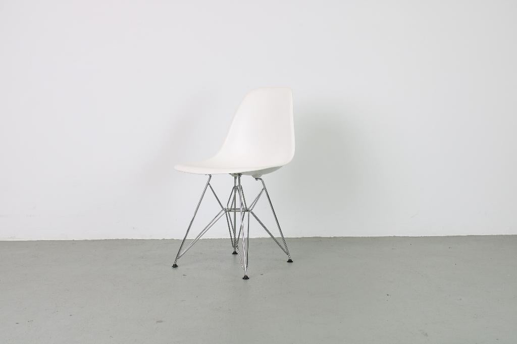 Vitra DSR side chairs, wit, chroom, Ophalen, Kunststof, Gebruikt, Wit