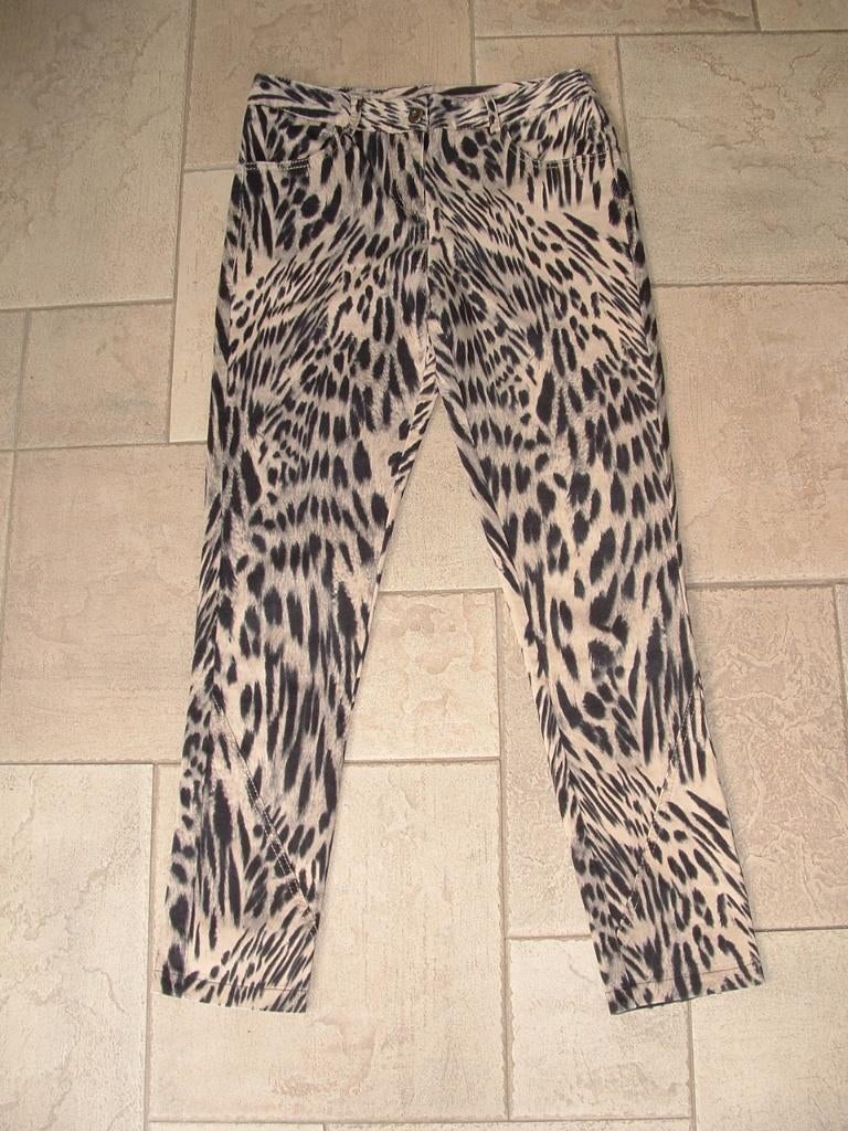 Rinascimento dierenprint broek maat XS, Overige kleuren, Ophalen of Verzenden, Zo goed als nieuw, Maat 34 (XS) of kleiner