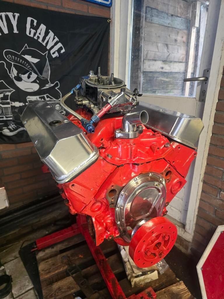 Chevrolet Small Block 350 V8 Motor - Gereviseerd, Auto-onderdelen, Ophalen of Verzenden, Gereviseerd, Chevrolet
