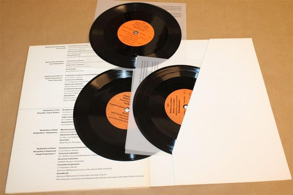 Geluid Kijken = Sound Sight — AV Kunstprojecten [1971], Ophalen of Verzenden, Gelezen, Artiest