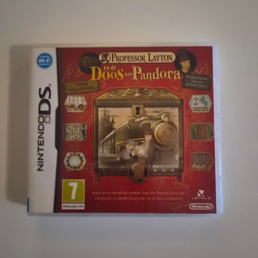 Professor Layton en de Doos van Pandora Nintendo DS, Ophalen of Verzenden