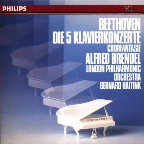 Beethoven - pianoconcerten - Brendel & Haitink 3 CD, Cd's en Dvd's, Cd's | Klassiek, Ophalen of Verzenden, Classicisme, Gebruikt