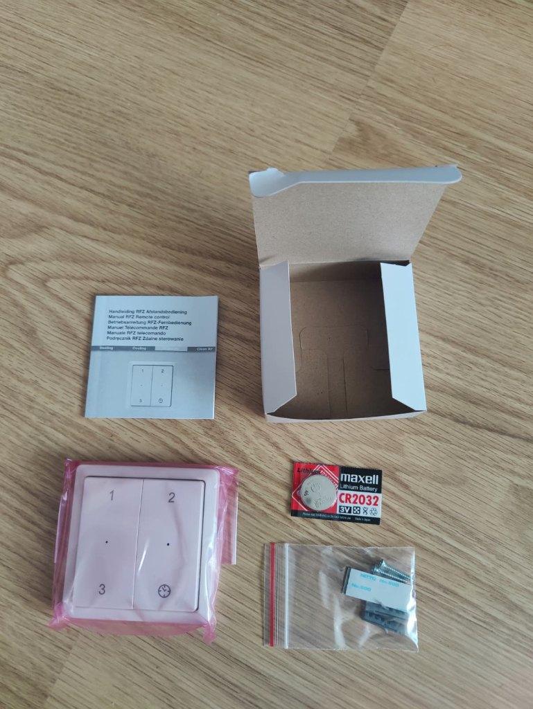 Zehnder RFZ Draadloze Bediening / Zender (Nieuw) – 655000755, Ophalen of Verzenden, Nieuw, Afzuiger