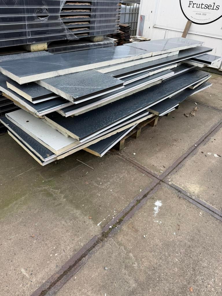 Gratis af te halen, reststukken sandwichpanelen, Ophalen of Verzenden, Zo goed als nieuw