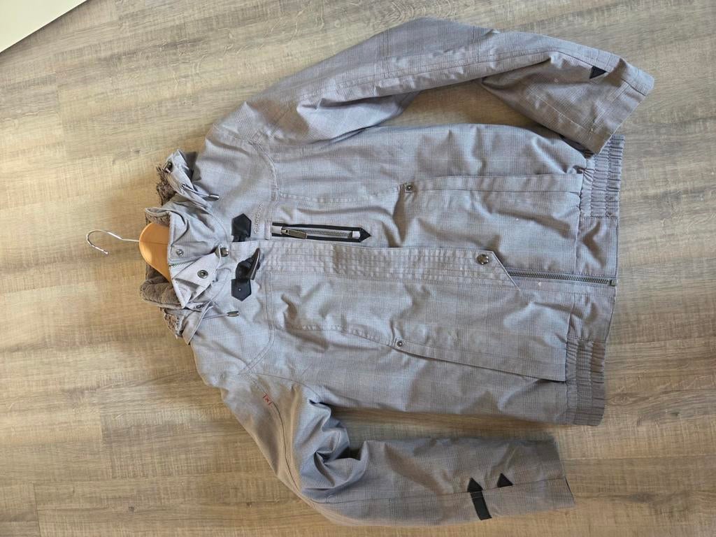 Winterjas Quechua dames maat S, Ophalen of Verzenden, Zo goed als nieuw, Grijs