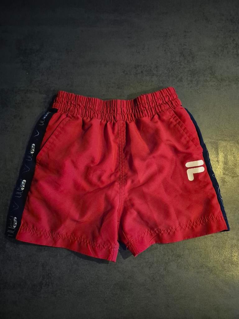 Fila zwembroek rood maat 116 122, Ophalen of Verzenden, Zo goed als nieuw, Jongen
