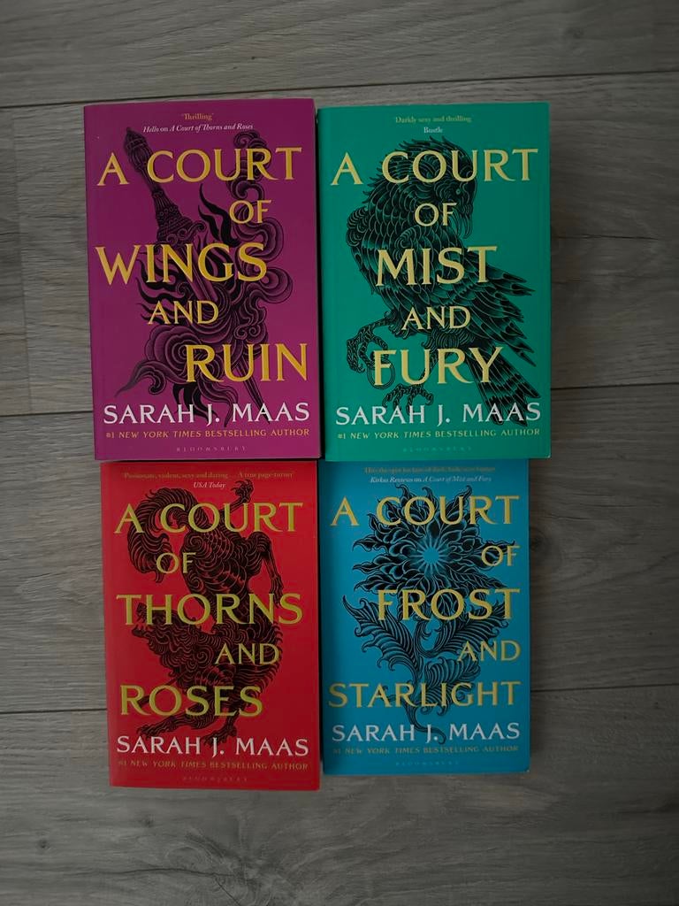 A Court of Thorns and Roses serie (Engels), Ophalen of Verzenden, Zo goed als nieuw