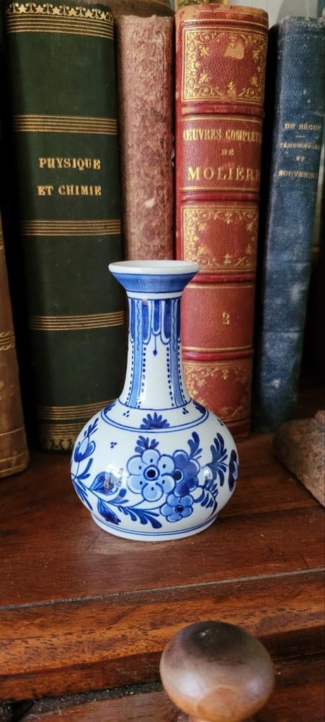 Flesje / Vaasje Porceleijne Fles Delft, Antiek en Kunst, Antiek | Vazen, Ophalen of Verzenden