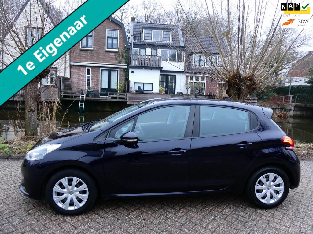 Peugeot 208 1.2i 5-deurs 1e eigenaar Airco Cruise Navi 140.0, Voorwielaandrijving, Stof, Gebruikt, 1199 cc
