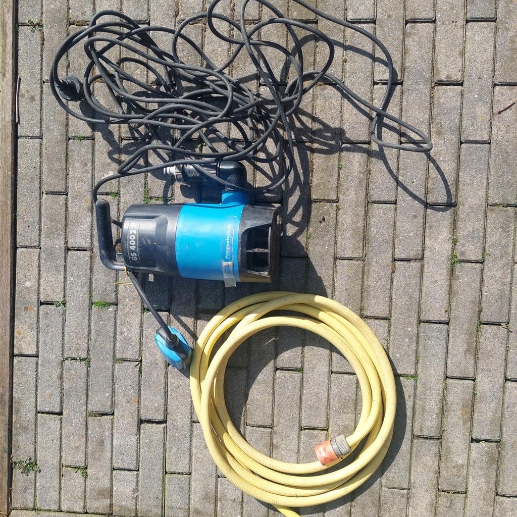 Dompelpomp voor vijver en kelders met vlotter, Ophalen of Verzenden