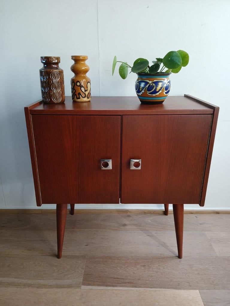 Vintage kastje jaren '60, Ophalen, Gebruikt, 25 tot 50 cm, 50 tot 100 cm