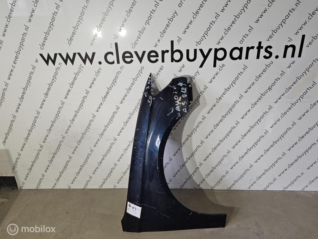 Zijscherm origineel Audi A3 8V  ('12-'17), Auto-onderdelen, Audi, Gebruikt, Audi, Ophalen of Verzenden