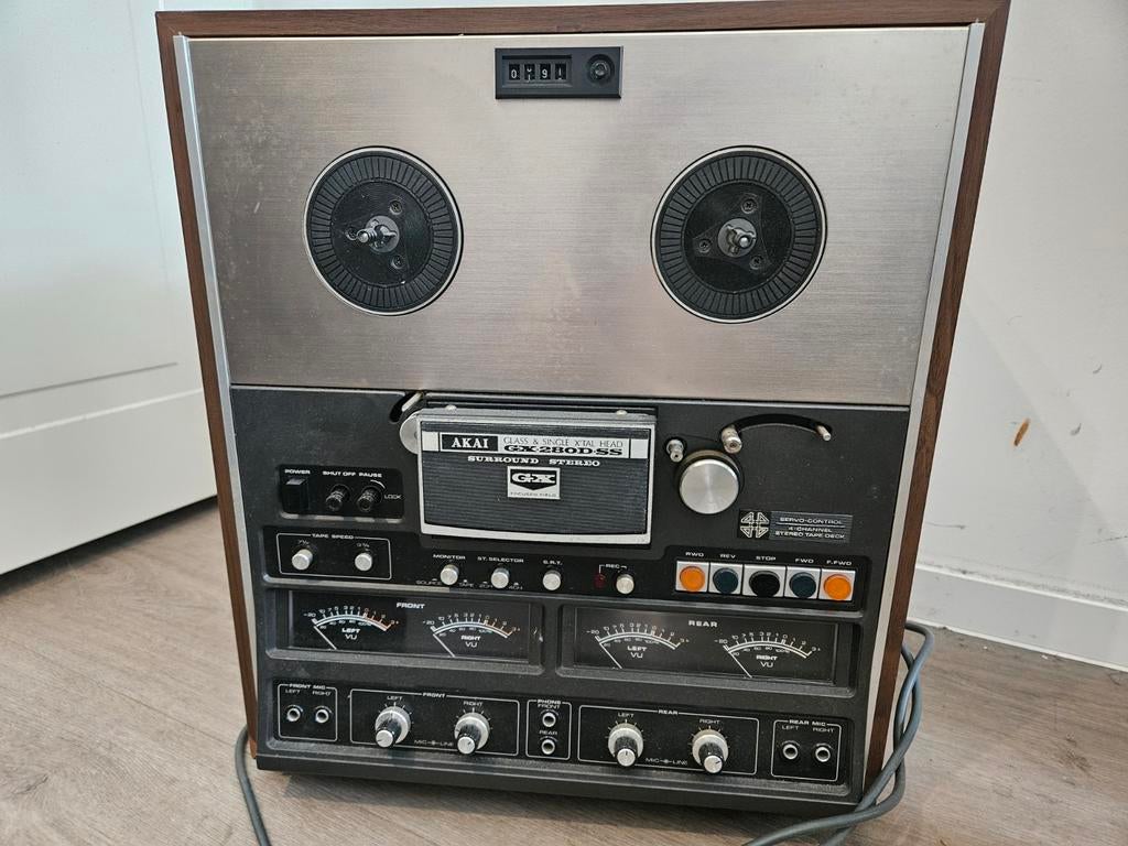 AKAI GX-280D-SS / GX 280 D-SS quadrafonische bandrecorder, Ophalen of Verzenden, Bandrecorder