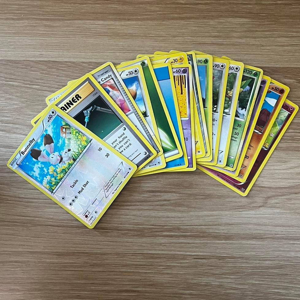 Pokémon kaarten lot (2007–2016) – 16 kaarten, Verzenden, Gebruikt, Meerdere kaarten
