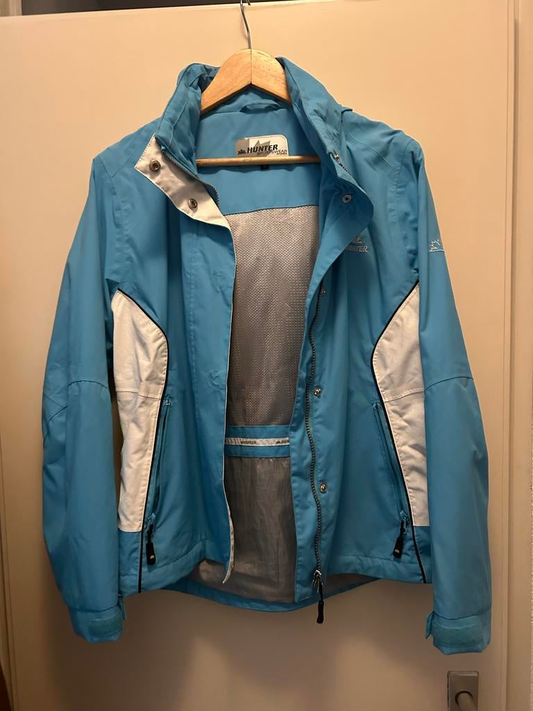 Hunter Sportswear dames jas maat M, Ophalen of Verzenden, Zo goed als nieuw, Maat 38/40 (M), Blauw