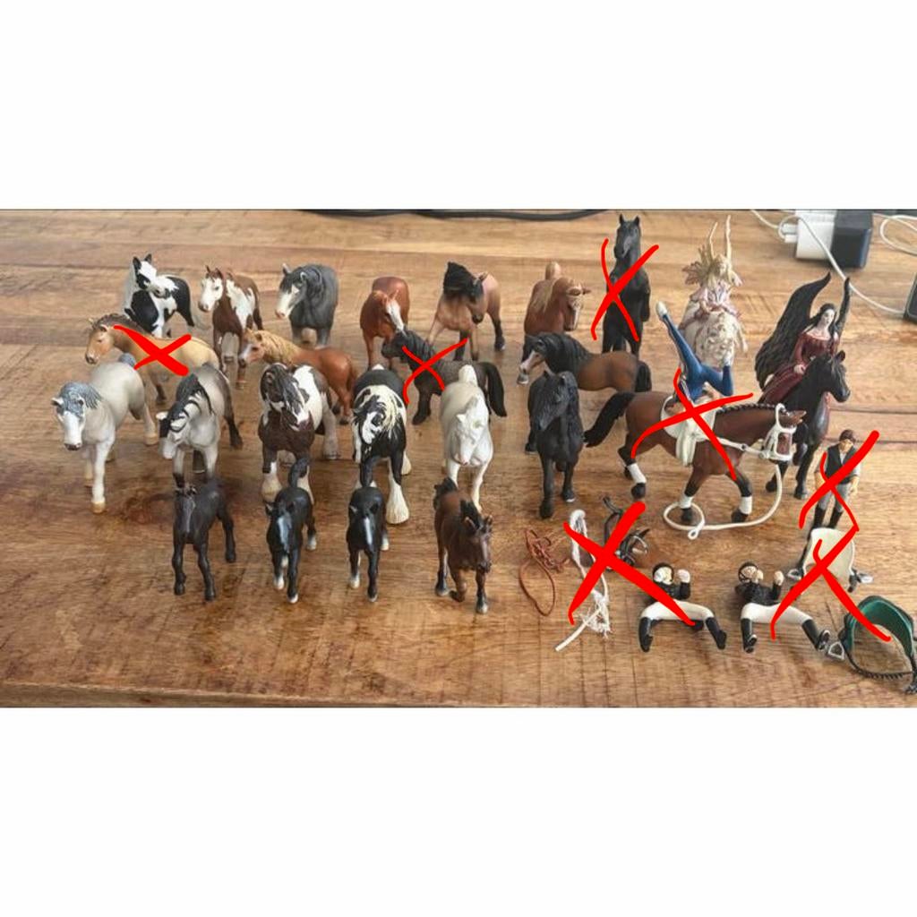 Schleich Paarden Set (2000-2009), Ophalen of Verzenden, Gebruikt, Overige typen