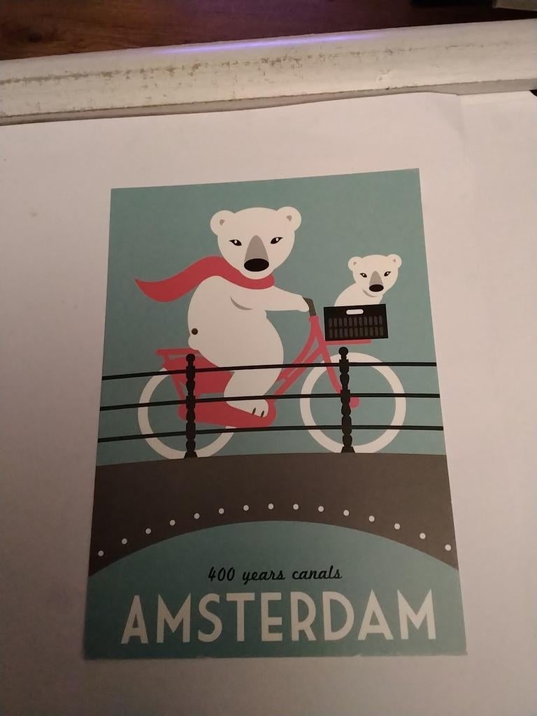 AMSTERDAM.  400 YEARS CANALS., Ophalen of Verzenden, Voor 1920, Overige thema's