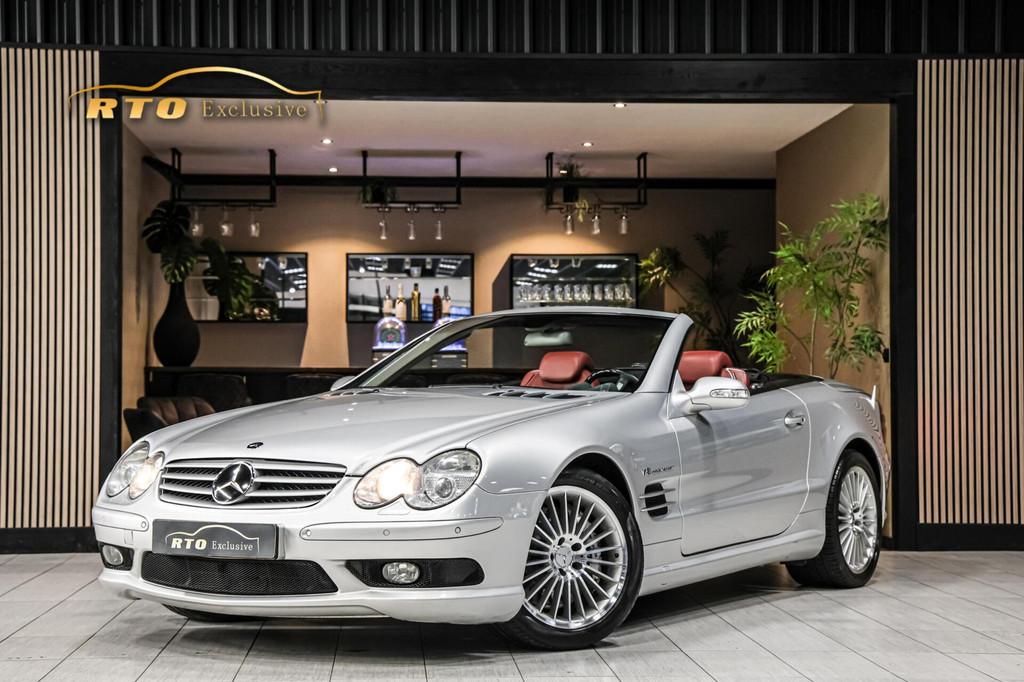 Mercedes SL-klasse AMG 55|Org NL|Bose|verw/ventil.stoel|Acti, Auto's, Mercedes-Benz, Automaat, Achterwielaandrijving, Gebruikt