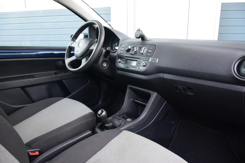 Skoda Citigo 1.0 Elegance Pano/Dak Stoelverwarming Priv/Glas, Voorwielaandrijving, Euro 5, Stof, Gebruikt