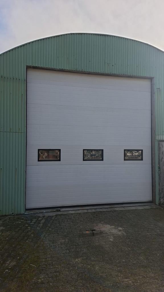 electrische overheaddeur, Doe-het-zelf en Verbouw, Deuren en Horren, Ophalen, Gebruikt, Garagedeur, 120 cm of meer