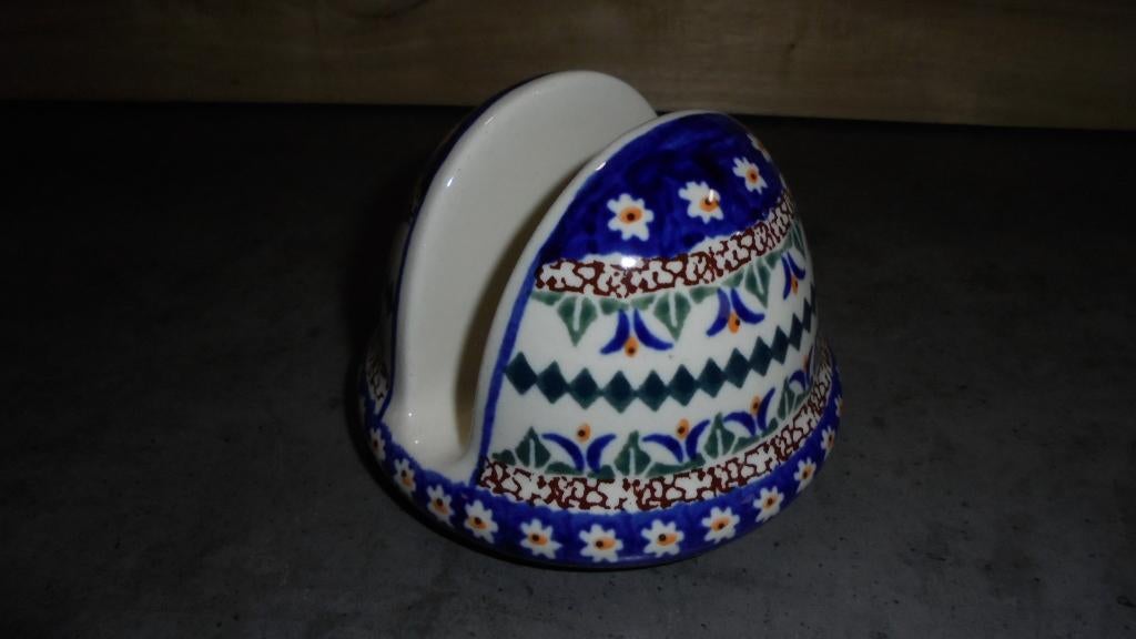 nieuw BUNZLAU pools keramiek servethouder 10H8cm, Keramiek, Overige typen, Nieuw, Ophalen of Verzenden