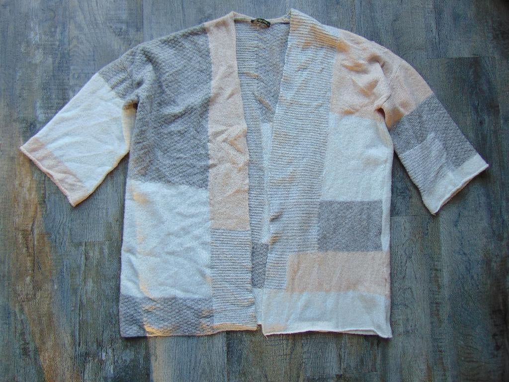 Vest ecru / grijs / roze maat M, Maat 38/40 (M), Suit Proto, Ophalen of Verzenden, Zo goed als nieuw