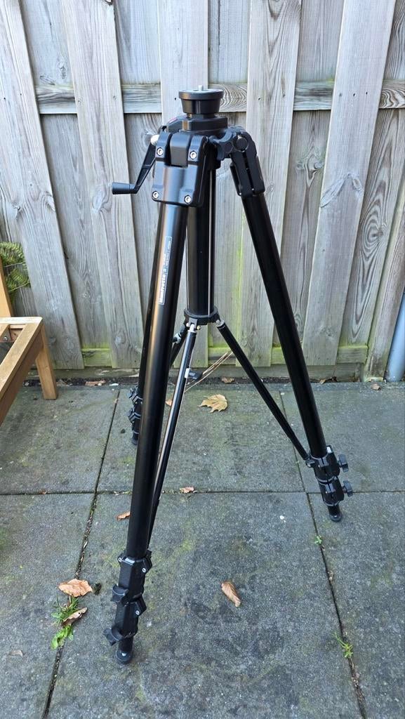 Manfrotto 161mk2b statief, Audio, Tv en Foto, Fotografie | Statieven en Balhoofden, Ophalen, Zo goed als nieuw, 175 cm of meer