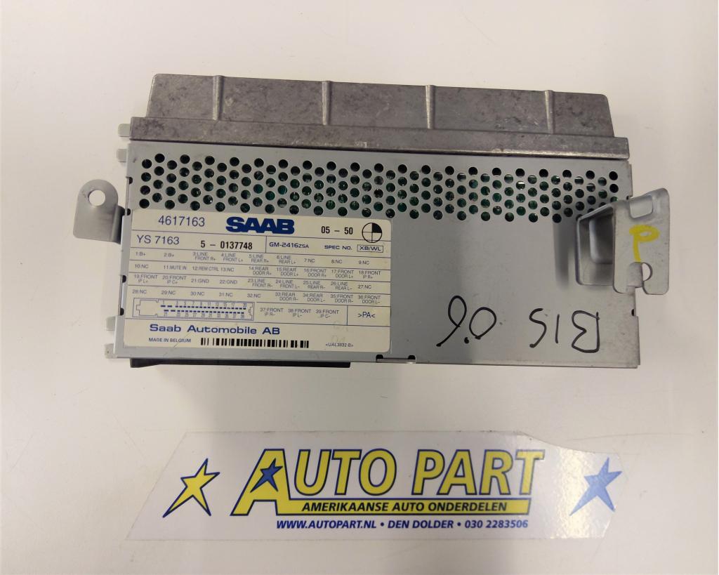 Cadillac BLS sedan audio versterker 2006-2010, Gebruikt, Info@gm.com, Saab, Ophalen of Verzenden