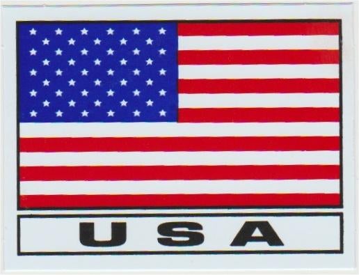 USA vlag sticker #11, Ophalen of Verzenden