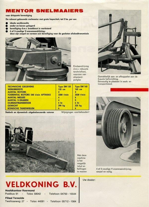 Trommel-/ cyclomaaier 135, Ophalen, Gebruikt
