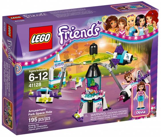 Lego Friends 41128 Amusement Park Space Ride, Kinderen en Baby's, Speelgoed | Duplo en Lego, Zo goed als nieuw, Lego, Complete set