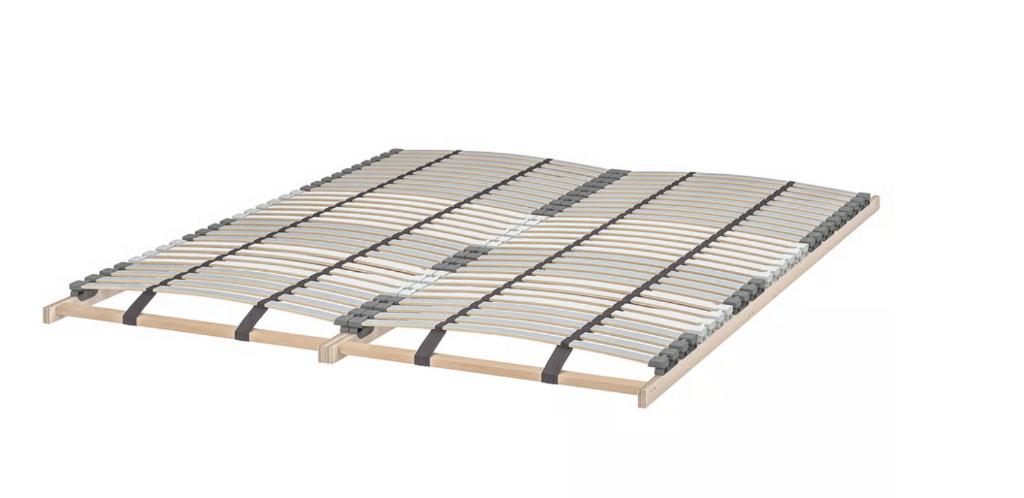 Brimnes 140x200 frame + matras + lattenbodem GRATIS, Ophalen, Gebruikt, Wit, Tweepersoons